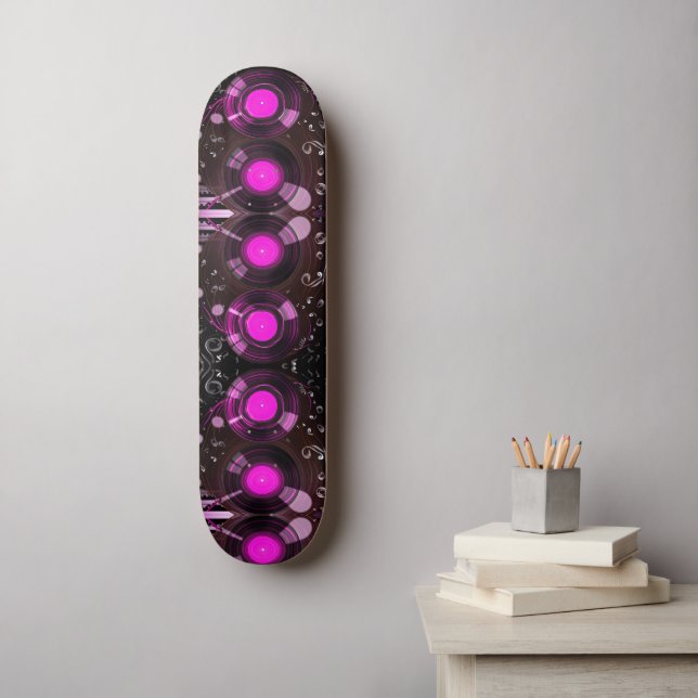 Vinylkonst på skateboard (Väggkonst)