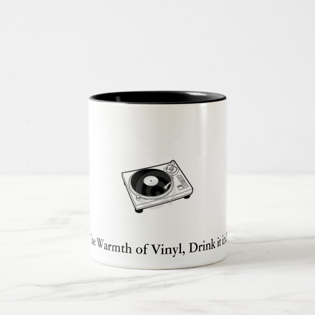 Vinylmug. Två-Tonad Mugg (Center)