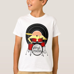 Vinylmusiktrummor T Shirt