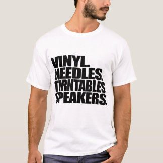 Vinylnålar Skivspelare Högtalare - DJ Tröja