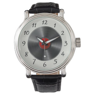 Vinylpost Armbandsur