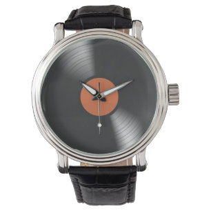 Vinylpost Armbandsur