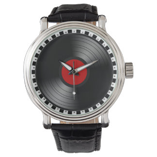 Vinylpost Armbandsur