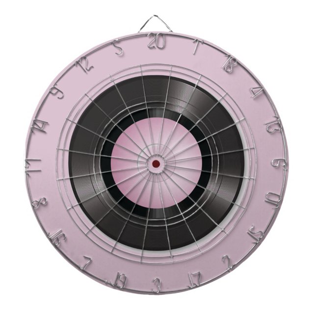 Vinylpost Darttavla (Bull's-eye! Create the perfect custom dart board!)