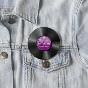 Vinylpost för anpassningsbar av Coola av roligt a Knapp