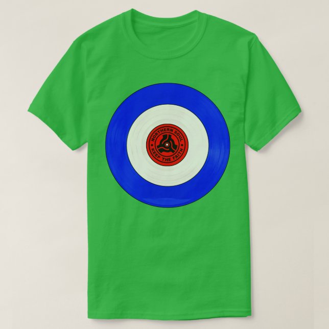 Vinylpost för Mod i nordlig sol T Shirt (Design framsida)