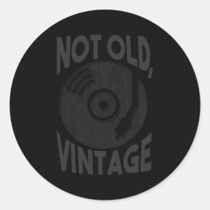 Vinylpost - inte gammal återköpsavskrivning för Vi Runt Klistermärke