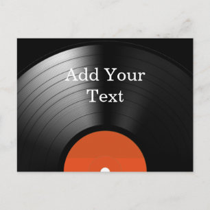 Vinylpost Vykort