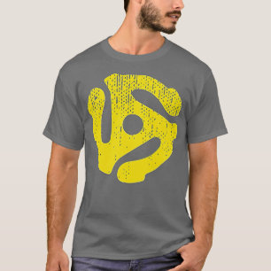 Vinylpostadapter för vinylpost, 45 varv/min, spind t shirt