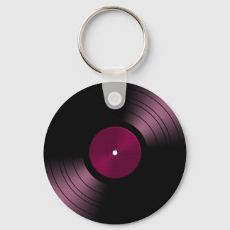 Vinylpostalbum i Rosa Nyckelring