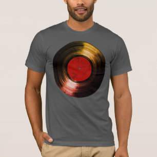 vinylpostens coola och retro tee shirt