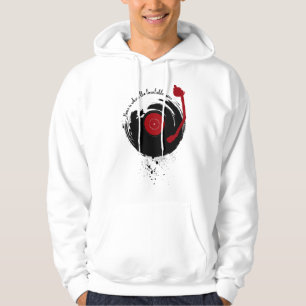 Vinylposter är hemmet där de rörliga ryggstöden fi hoodie