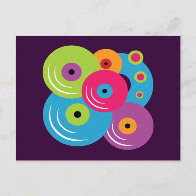 Vinylposter Vykort (Framsida)