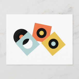 Vinylposter Vykort