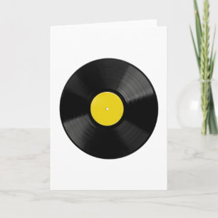 Vinylposthälsningskort Kort