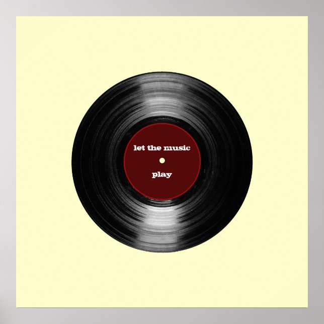 vinylregistrering för väggar poster (Framsidan)