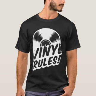 vinylregler t-shirt