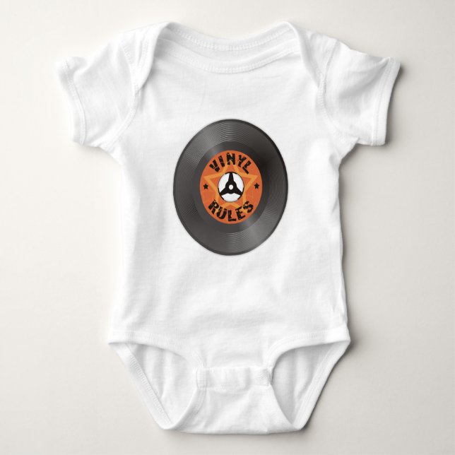 Vinylregler Tee Shirt (Framsida)