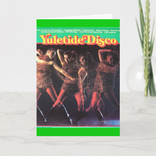 Vinylrekordet täcker julkortet helgkort