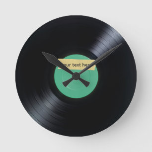 Vinylrekordet tar tid på rund klocka