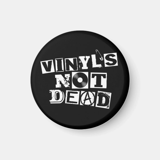 Vinyls inte död Magneta Magnet (Framsidan)