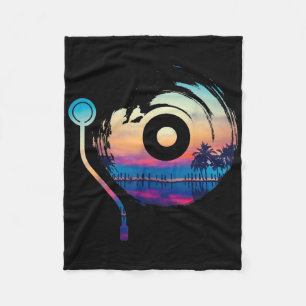 Vinyls LP Record - Summer Beach Sunset Vinyl Fleecefilt
