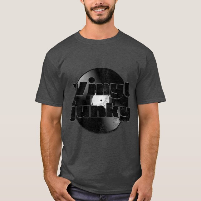 Vinylsjuka T-shirt (Framsida)