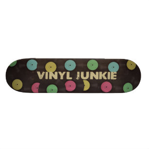 VinylSkateboard (exklusiven) Skateboard Bräda 20,5 Cm