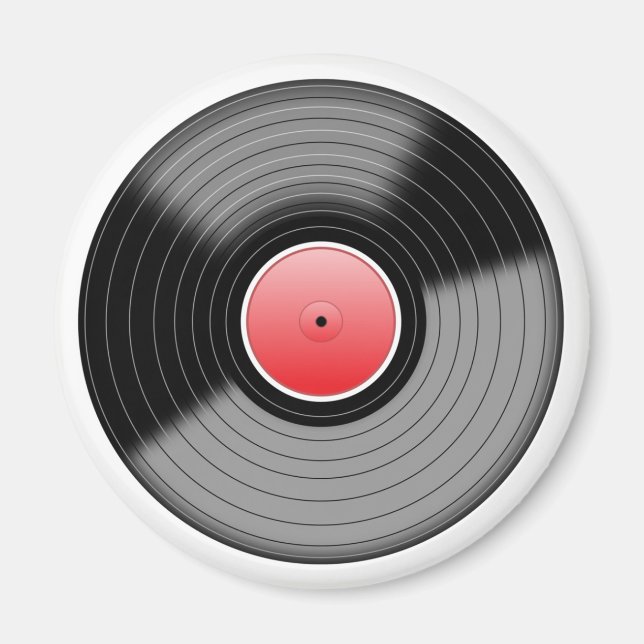 Vinylskiva L.P. Retro Magnet (Framsidan)
