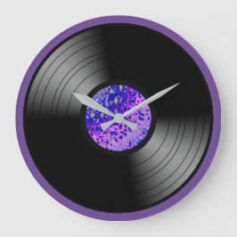Vinylskiva Musikälskare Stor Klocka