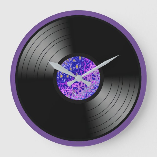 Vinylskiva Musikälskare Stor Klocka (Framsida)