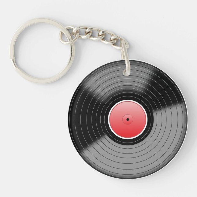 Vinylskiva nyckelring (Framsidan)