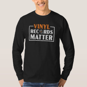 Vinylskivor betalar sig Skivspelare Retro musik  1 T Shirt
