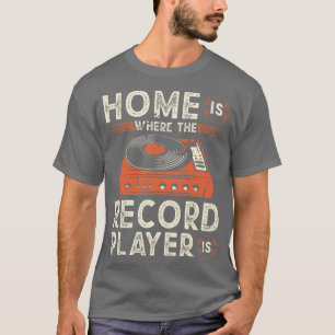 Vinylskivspelare Vinylskivor T Shirt