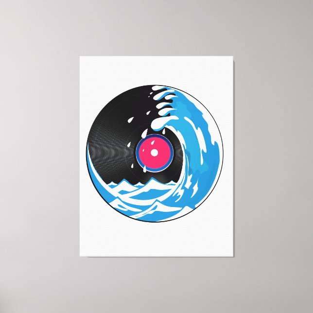 Vinylvåg Canvastryck (Framsida)