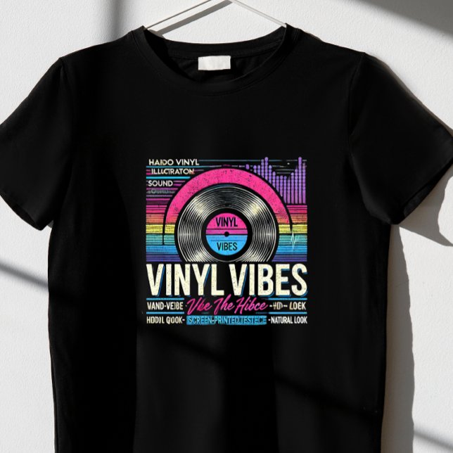 vinylvibes t shirt (Skapare uppladdad)
