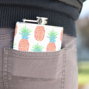 Vinylvinylglasflaska (ananas) fickplunta