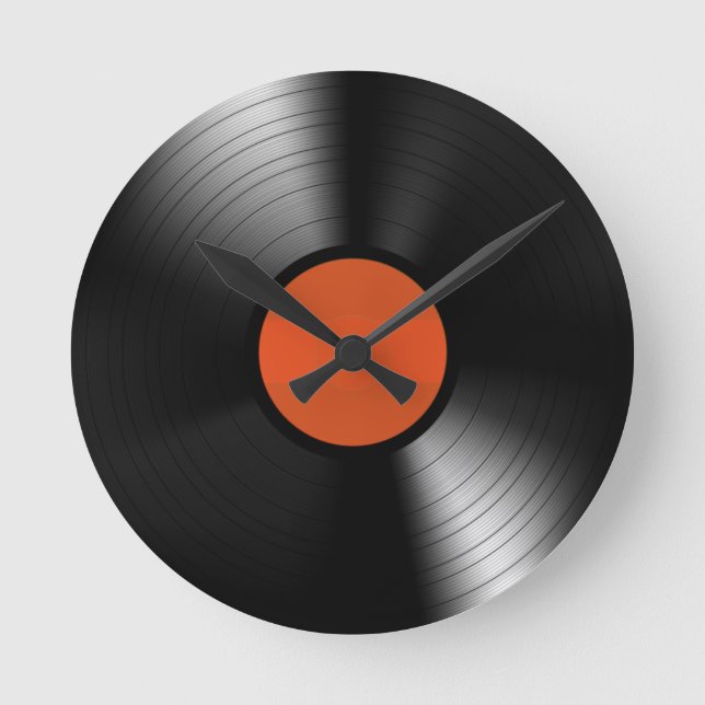 Vinyrekord Rund Klocka (Framsida)
