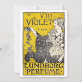 Vio-Violet Parfym Fine Art Julkort