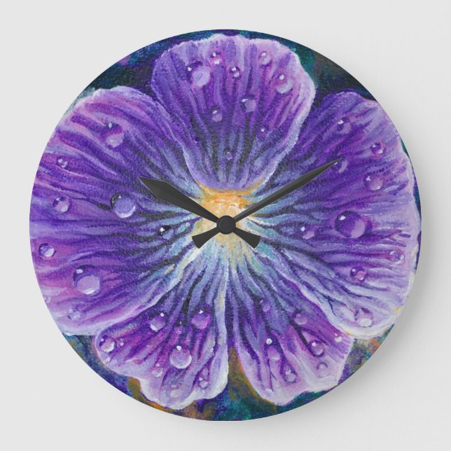 Viola blomma stor klocka (Framsida)