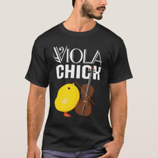 Viola Chick Hoodie Violist Music Gift T Shirt
