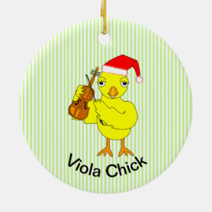 Viola Chick Julgransprydnad Keramik