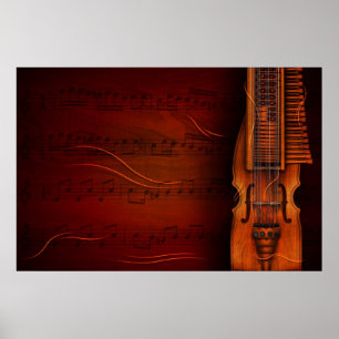 Viola De Teclas (Nyck elharpa) Poster