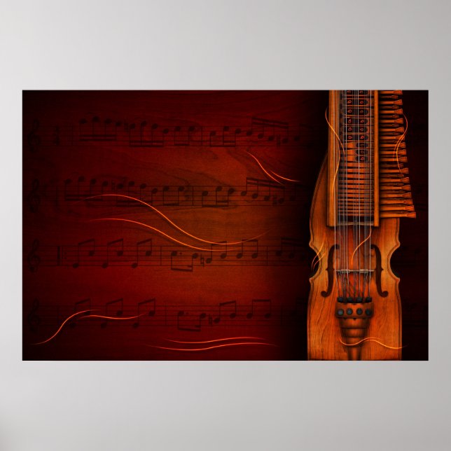 Viola De Teclas (Nyck elharpa) Poster (Framsidan)