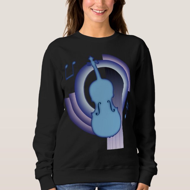 Viola Deco2 T Shirt (Framsida)