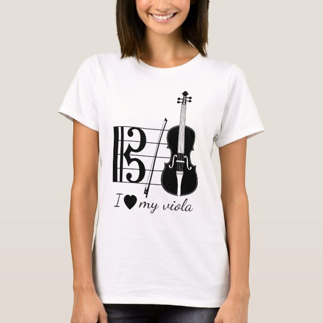 Viola Design T-Shirt (Framsida)