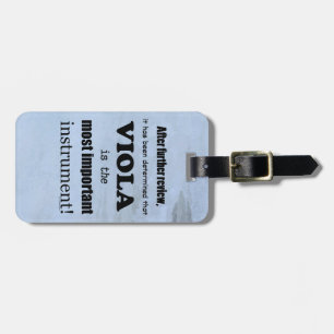 Viola, det viktigaste instrumentet bagagebricka