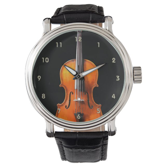 Viola eller Violin Watch 7 av Leslie Harlow Armbandsur (Framsida)