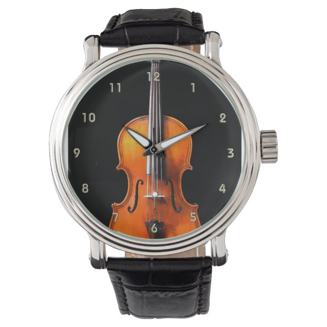 Viola eller Violin Watch Armbandsur (Framsida)
