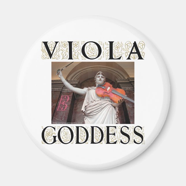 Viola Goddess Magnet (Framsidan)